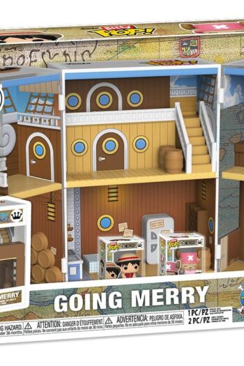 One Piece Bitty POP! Bitty Box Display with 2 Vinyl Figures Going Merry