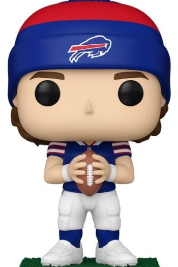 NFL POP! Vinyl Figure : Bills- Josh Allen (Beanie) 9 cm