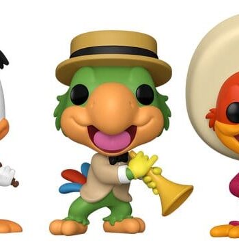 Disney POP! Vinyl Figure 3-Pack The Three Caballeros 9 cm