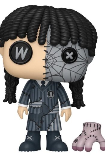 Wednesday POP! Televison Vinyl Figure Patchwork: Wednesday with Thing 9 cm