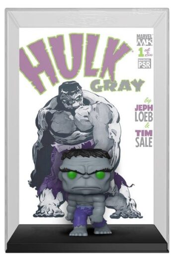 Marvel POP! Comic Covers Vinyl Figure Gray Hulk 9 cm