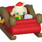 Hello Kitty Bitty POP! Rides Vinyl Figure Holiday- Sleigh with CMRL 2 cm