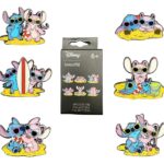 Disney Mini Figures Stitch and Angel Beach Scene 5 cm Display (12)