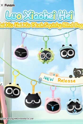 Luo Xiaohei Hei Xiu Hei Xiu Plush Figure Squishy Blind Bag Display (6)