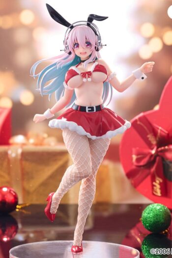 Super Sonico BiCute Bunnies PVC Figure Santa Ver. 30 cm