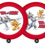 Tom & Jerry Plate 4-Pack 21 cm