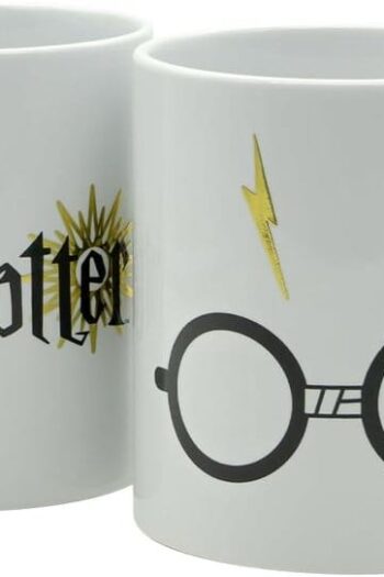 Harry Potter Mug Glasses Lightning Handle 460 ml