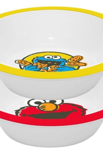 Sesame Street Cereal Bowl Vintage Kids 2-Pack 300ml