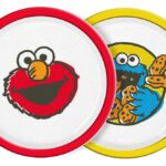 Sesame Street Plate Vintage Kids 2-Pack 22 cm