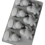 Peanuts Silicone Muffin Tray Snoopy & Woodstock grey