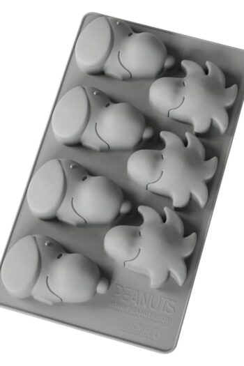 Peanuts Silicone Muffin Tray Snoopy & Woodstock grey