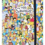 The Simpsons Ring Binder 2 Rings 32 x 28 cm