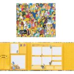 The Simpsons Weekly Planner with Sticky Notes 19 x 17 cm