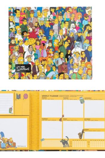 The Simpsons Weekly Planner with Sticky Notes 19 x 17 cm