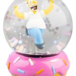 The Simpsons Snow Globe Homer Simpson Donut 10 cm