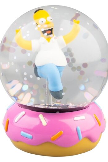 The Simpsons Snow Globe Homer Simpson Donut 10 cm