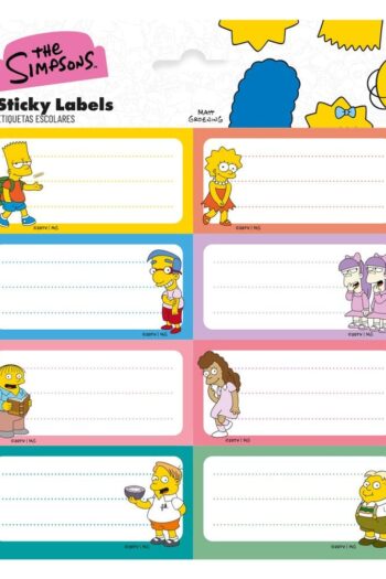 The Simpsons Self-Adhesive Labels (10)