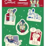 The Simpsons Premium Self-Adhesive Christmas Labels (10)