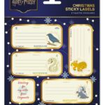 Harry Potter Self-Adhesive Christmas Labels Premium