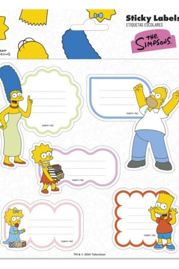 The Simpsons Premium Self-Adhesive Labels (10)