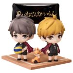Haikyu!! Qset+ Mini Figures 2-Pack Atsumu Miya & Osamu Miya 8 cm