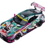 Hatsune Miku GT Project Vehicle 1/18 Good Smile Hatsune Miku AMG 2020 SUPER GT Okayama Test Ver. 26 cm