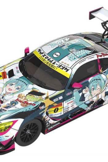 Hatsune Miku GT Project Vehicle 1/43 Good Smile Hatsune Miku AMG 2018 Final Race Ver. 11 cm