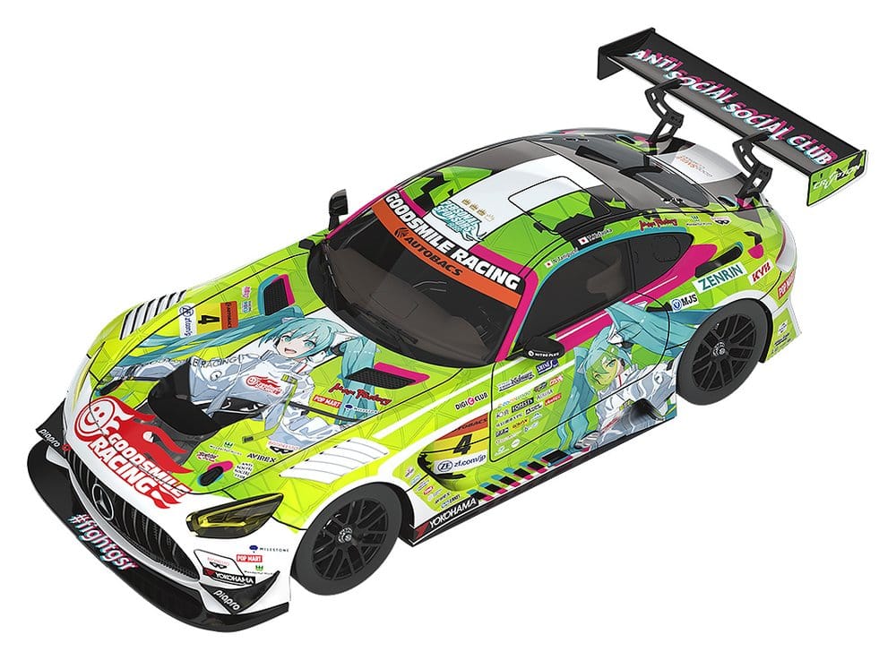 x_gsr58575 Hatsune Miku GT Project Vehicle 1/43 Good Smile Hatsune Miku AMG 2022 Season Opening Ver. 11 cm - immagine 1