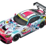 Hatsune Miku GT Project Vehicle 1/43 Good Smile Hatsune Miku AMG 2024 Season Opening Ver. 11 cm