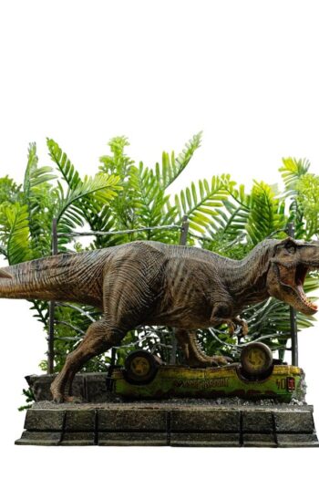 Jurassic Park Icons Statue T-Rex Breakout Set A 17 cm