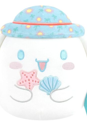 Sanrio Squishmallow Plush Figure Hello Kitty and Friends Seize the Moment Cinnamoroll Hat 20 cm