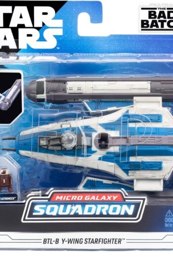 Star Wars Medium Vehicle BTL-B Y-wing Starfighter with Clone Captain Rex 13 cm