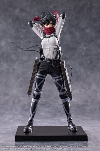 Attack on Titan: The Final Season Oshi Works PVC Figure Mikasa Ackerman The Final Season Ver. 25 cm