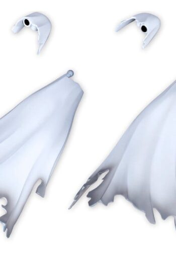 Kotobukiya M.S.G. Model Kit Accessory Set Dress Up Parts Side Cloak White Ver. 13 cm