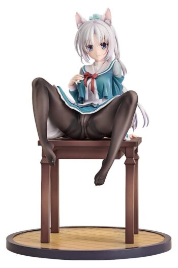 Senren*Banka PVC Figure 1/7 Yoshino Tomotake Animal Ears School Uniform Ver. 21 cm