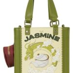Avatar: The Last Airbender by Loungefly Canvas Tote Bag with Coin Purse Jasmine Dragon