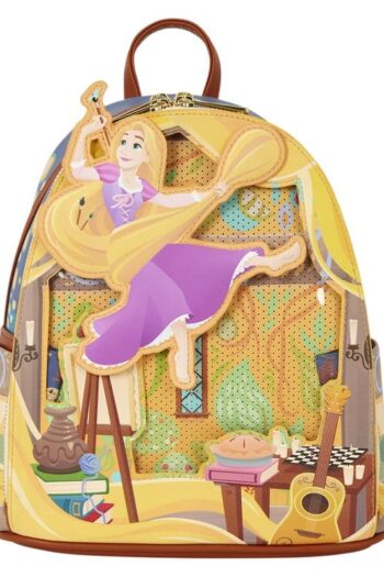 Tangled by Loungefly Mini Backpack Rapunzel Painting