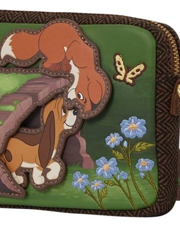 The Fox and the Hound by Loungefly Canvas Tote Bag Tod & Vixey