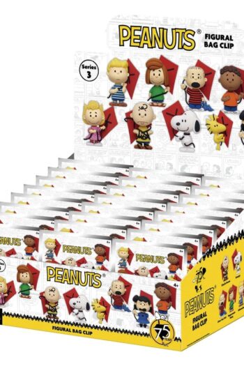 Snoopy 3D PVC Bag Clips Series 3 Blind Bag Display (24)