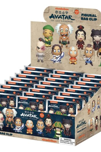Avatar The Last Airbender 3D PVC Bag Clips Series 2 Blind Bag Display (24)