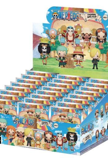 One Piece 3D PVC Bag Clips Series 3 Blind Bag Display (24)