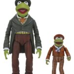 The Muppet Christmas Carol Ultimate Action Figures 2-Pack Kermit as Bob Cratchit & Robin as Tiny Tim 18 cm