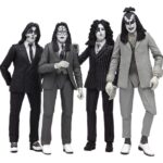 KISS Action Figures 4-Pack Dressed to Kill Album Cover 18 cm