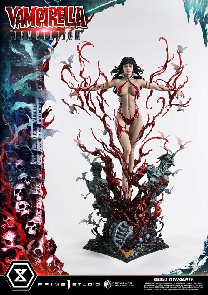 x_p1sremvp-01 Vampirella Real Elite Masterline Series Statue 1/3 Temptation 100 cm - immagine 1