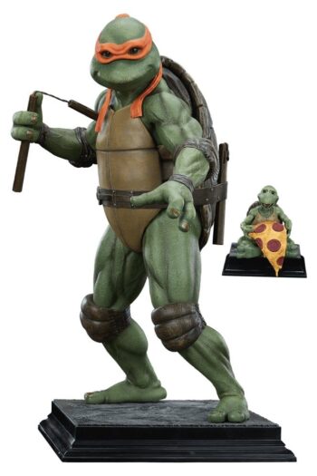 Teenage Mutant Ninja Turtles Statue 1/2 Michelangelo Deluxe Edition 84 cm