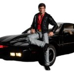 Knight Rider Action Figure 1/12 K.I.T.T. with Michael Knight