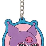 Sanrio Rubber Keychain Kuromi 7 cm