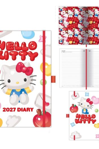 Sanrio A5 Diary 2027 Hello Kitty
