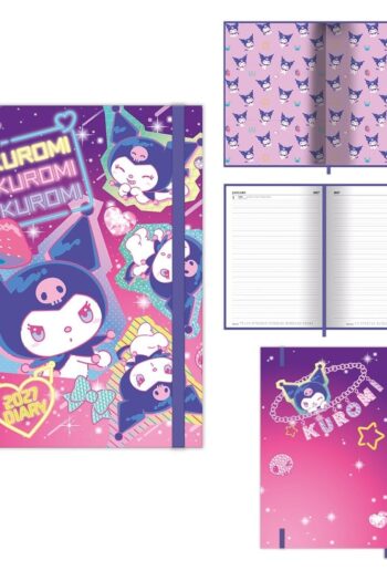 Sanrio A5 DTP Diary 2027 Kuromi