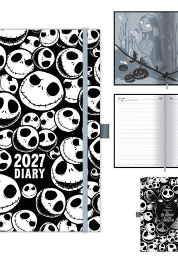 The Nightmare Before Christmas A5 DTP Diary 2027 Skellington Avalanche